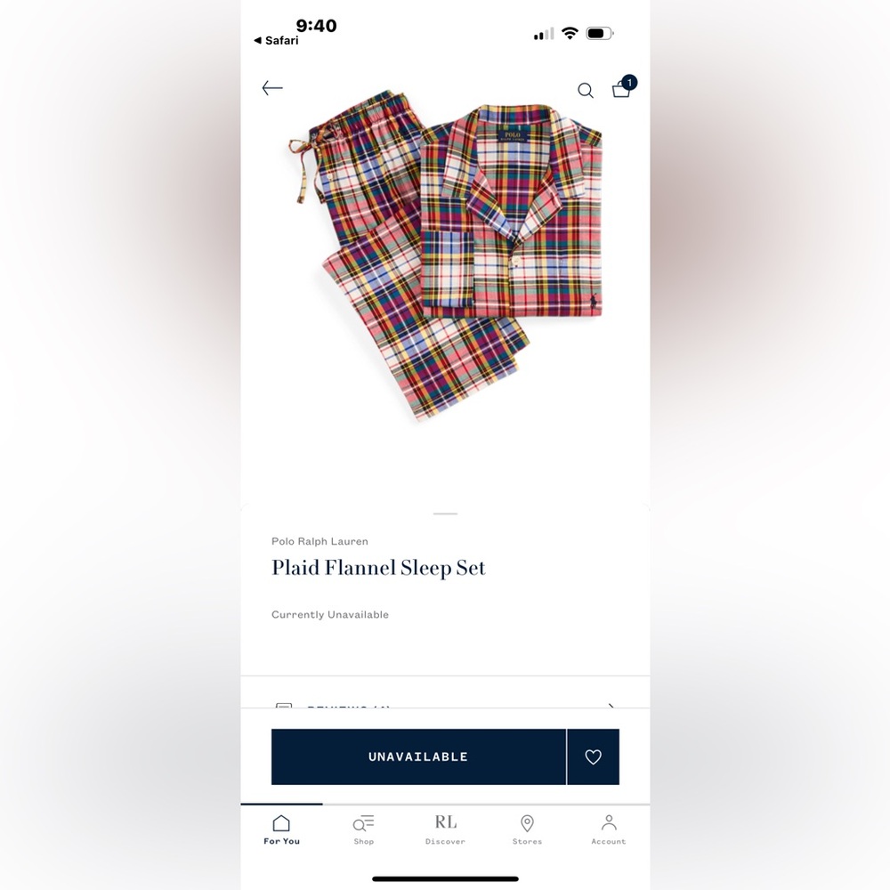 Polo by Ralph Lauren Multicolor Plaid Shirt